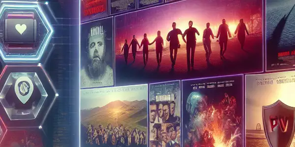 A vibrant digital platform showcasing diverse adult film content, emphasizing Japanese AV cinema with an inviting atmosphere.